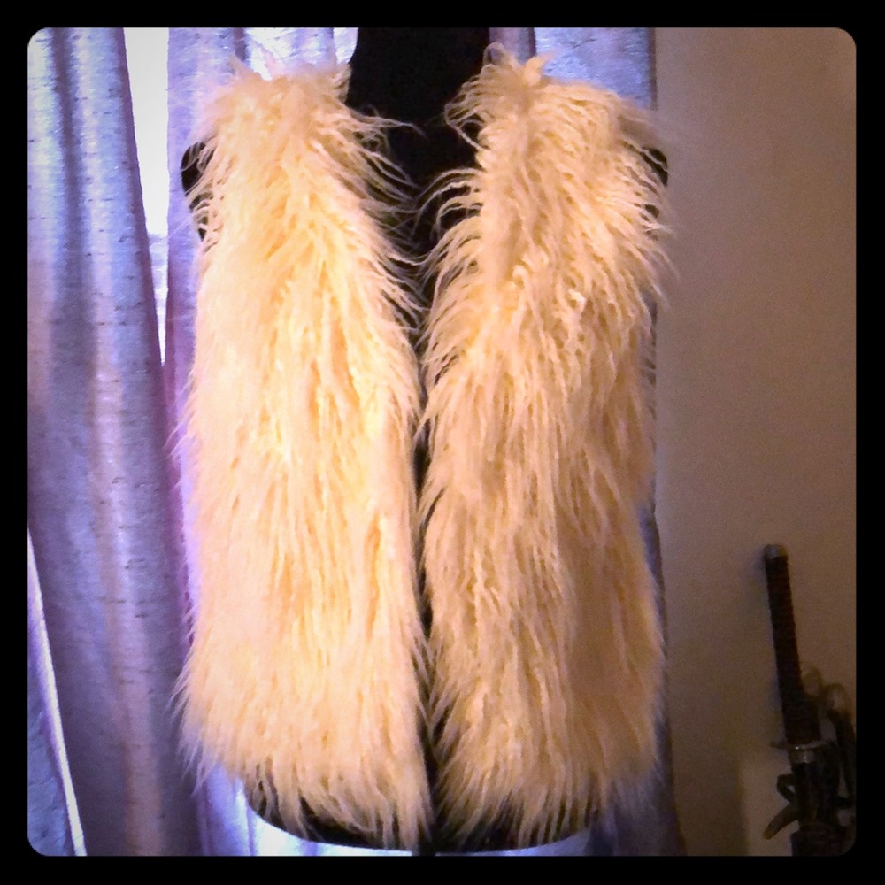Faux Fur Shag Vest
